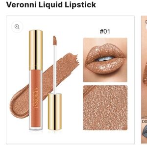 Metallic Liquid Lipstick - Radiant Gold